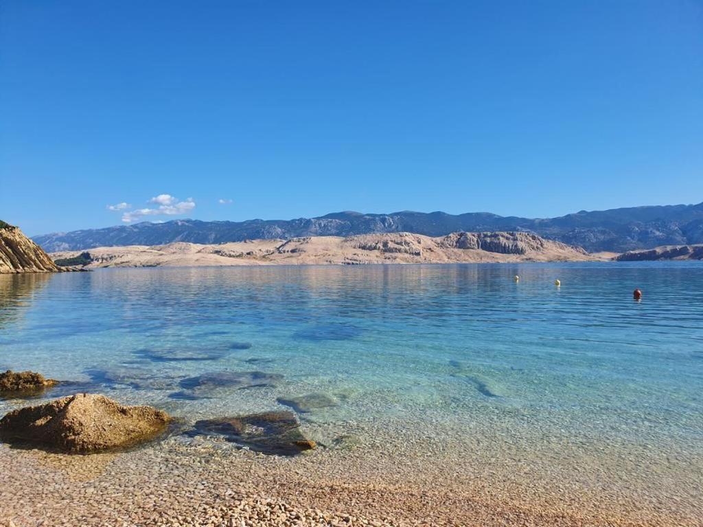 Villa Pag Dubrava Relax With Pool Bosana エクステリア 写真