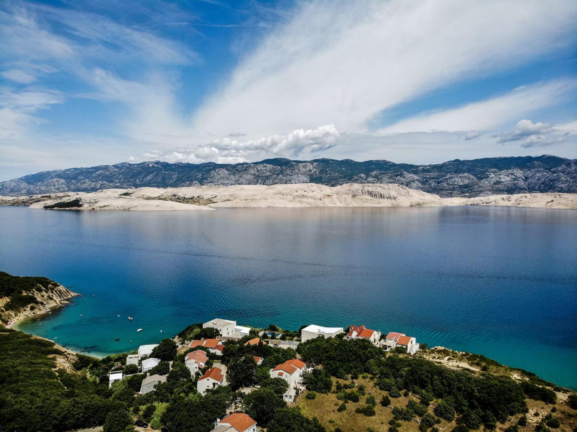 Villa Pag Dubrava Relax With Pool Bosana エクステリア 写真