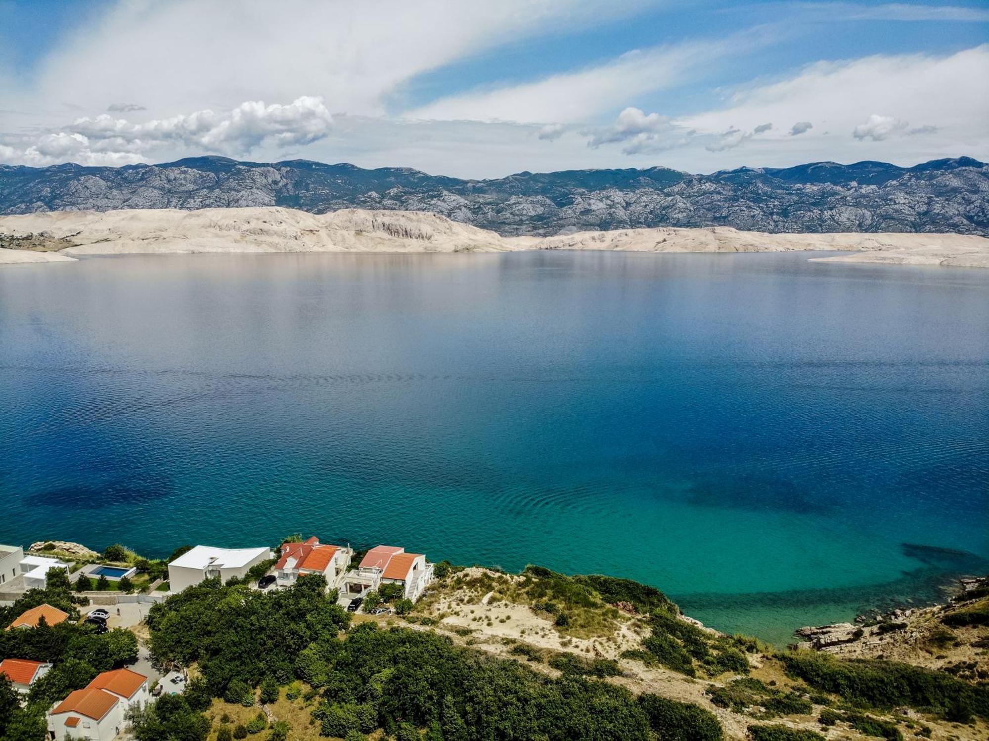 Villa Pag Dubrava Relax With Pool Bosana エクステリア 写真