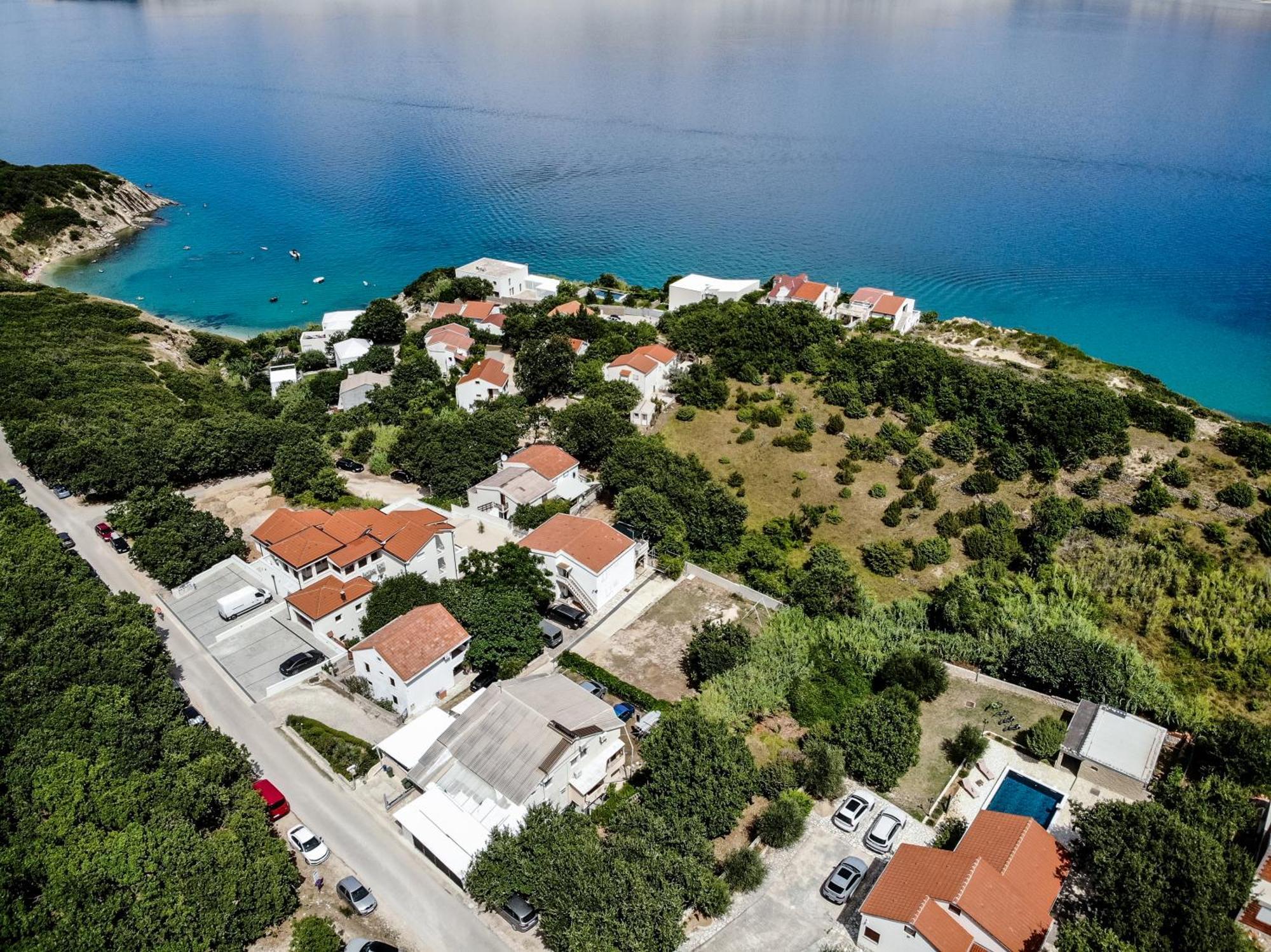 Villa Pag Dubrava Relax With Pool Bosana エクステリア 写真