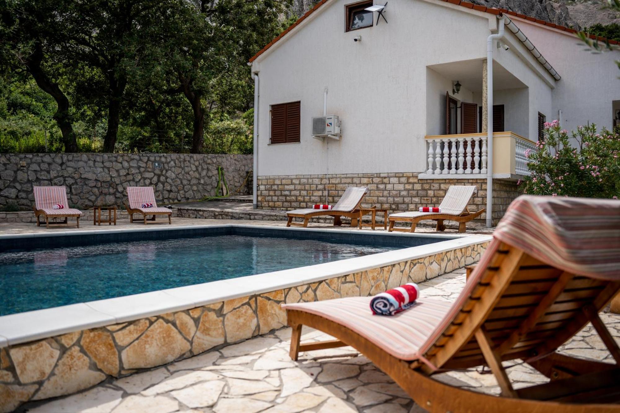 Villa Pag Dubrava Relax With Pool Bosana エクステリア 写真